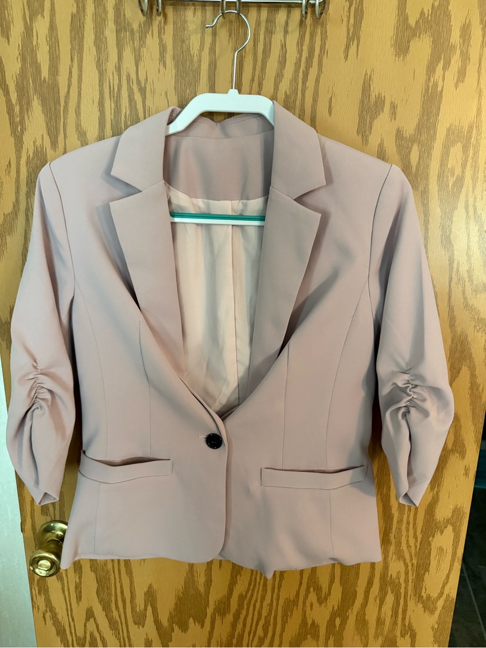 Women's Dusty Pink Blazer Jacket